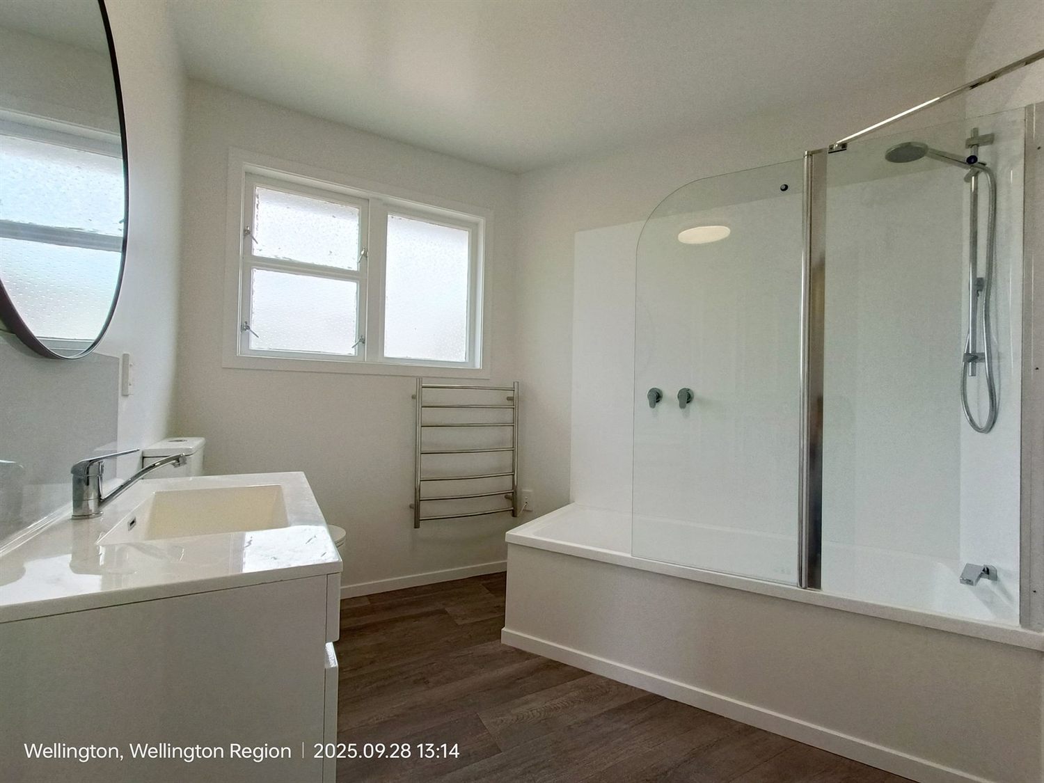 Finished bathroom after the Newlands renovation